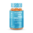 Novomins Vegan Omega 3-6-9 Orange Flavoured 60 Gummies image 1
