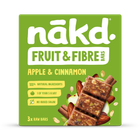 Nakd Dried Fruit & Fibre Apple & Cinnamon Bars 3x 44g image 1