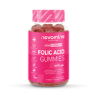 Novomins Folic Acid 400µg Peach Flavoured 90 Gummies image 1