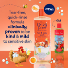 Childs Farm Hair & Body Wash, Sweet Orange 500ml image 2