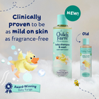 Childs Farm Baby Shampoo & Wash, Baby Soft Scent 250ml image 2