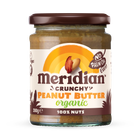 Meridian Organic Crunchy Peanut Butter 280g image 1