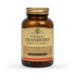 Solgar Natural Cranberry with Vitamin C 60 Vegi Capsules