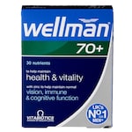 Vitabiotics Wellman 70+ 30 Tablets