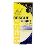 Bach Original Flower Remedies Rescue Night Liquid Melts 28 Capsules