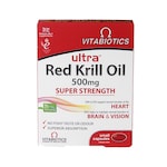 Vitabiotics Ultra Red Krill Oil 500mg 30 Capsules