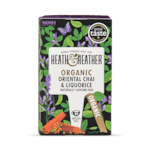 Heath & Heather Organic Oriental Chai & Liquorice 20 Tea Bags