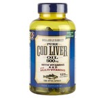 Holland & Barrett Cod Liver Oil with Multi Vitamins 180 Softgel Capsules 500mg
