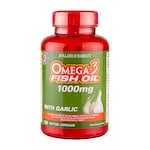 Holland & Barrett Omega 3 & Garlic 120 Softgel Pescatarian Capsules