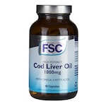 FSC High Potency Cod Liver Oil 1000mg 90 Capsules