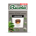 Ricola Liquorice Swiss Herbal Sweets 45g