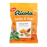 Ricola Soothe & Clear Honey Herb 20 Lozenges