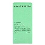 Grace & Green Applicator Tampons  - Regular 16 pack