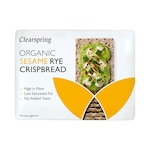 Clearspring Sesame Rye Crispbread 200g