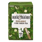 Heath & Heather Organic Green Tea 20 Tea Bags