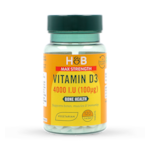 Holland & Barrett Vitamin D3 4000 I.U. 100ug 120 Tablets