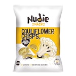 Nudie Snacks Cauliflower Crisps Vegan Cheese & Caramelised Onion 22g