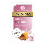 Twinings Adaptogens Inner Strength with Honey, Rooibos & Maca Root 18 Tea Bags