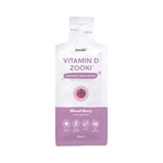 Zooki Vitamin D3 3000IU & K2 100UG Mixed Berry Flavour 10ml Sachet