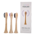 Pearl Bar Bamboo Sonicare 9-Series 3-Pack Electric Toothbrush Heads