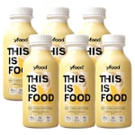 Yfood Ready to Drink Complete Meal Smooth Vanilla Drink 6 x 500ml