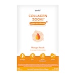 Zooki Marine Collagen 5,000mg, Mango Peach Flavour - 14x15ml Liquid Sachets