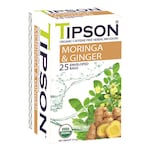 Tipson Organic Infusion Moringa Ginger (25 Enveloped Tea Bags)