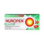 Nurofen Express 200mg Liquid 16 Capsules