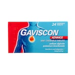 Gaviscon Advance Mint Chewable 24 Tablets