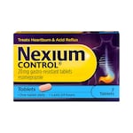 Nexium Control 20mg Gastro-Resistant 7 Tablets