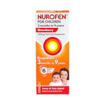 Nurofen for Children 3 Months to 9 Years Strawberry