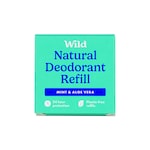 WILD Mint & Aloe Natural Deodorant Refill 40g