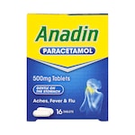 Anadin Paracetamol 16 Tablets
