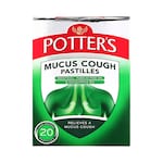 Potter's Mucus Cough 20 Pastilles