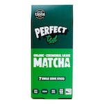 Perfect Ted Organic Matcha Green Tea Powder Sticks x7