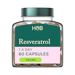 Holland & Barrett Resveratrol 250mg with Red Wine Extract 10mg 60 Capsules