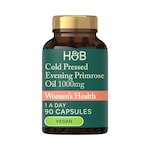 Holland & Barrett Vegan Cold Pressed Evening Primrose Oil 1000mg 90 Capsules