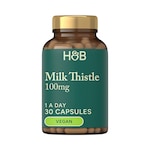 Holland & Barrett Milk Thistle 100mg 30 Capsules