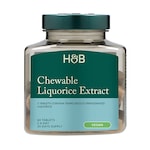 Holland & Barrett Chewable Liquorice 760mg 60 Tablets