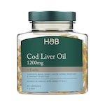 Holland & Barrett Pure Cod Liver Oil & Garlic 60 Capsules