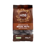 Holland & Barrett Dark Chocolate Brazil Nuts 150g