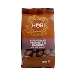 Holland & Barrett Milk Chocolate Peanut & Raisins 150g