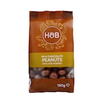 Holland & Barrett Milk Chocolate Peanuts 150g