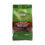 Holland & Barrett Milk Chocolate Brazil Nuts 150g