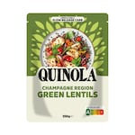 Quinola Cooked Champagne Region Green Lentils 250g