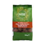 Holland & Barrett No Added Sugar Milk Chocolate Hazelnuts 150g