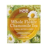 Holland & Barrett Whole Flower Chamomile Tea 15 Tea Bags