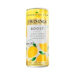 Twinings Boost Lemon & Ginger Sparkling Drink 250ml