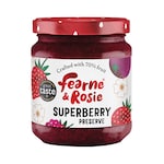 Fearne & Rosie Reduced Sugar Superberry Jam 310g