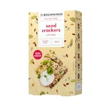 The Beginnings Soft Baked Seed Crackers 80g